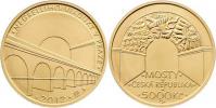 5000 Koruna (1/2 Unce) 2012 - Negrelliho viadukt
