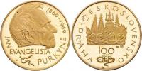 Harcuba -100 let úmrtí Jana Ev. Purkyně 1969 - hlava