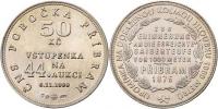 Vstupenka na 44.aukci 6.11.1999 - replika reversu