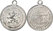 Svěcení praporu spolku Řemesnické besedy 28.9.1887 -