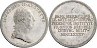 Wirt - cínová medaile Vojenské lékařské akademie 1785