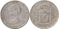 50 Centimos 1889/89 MP-M
