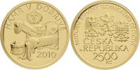 2500 Koruna (1/4 Unce) 2010 - Hamr v Dobřívě