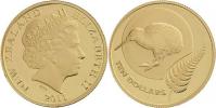 10 Dolar (1/4 Unce) 2011 - kiwi a list kapradiny