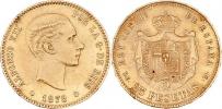 25 Peseta 1878/1878 DE-M