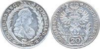 20 Krejcar 1776 EvS - IK