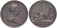 T.van Berckel - medaile na holdování v Belgii v r.1781