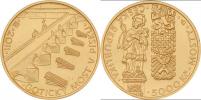 5000 Koruna (1/2 Unce) 2011 - Gotický most v Písku