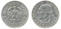 5 RM 1933 G - Luther      "R"_dr. rys.