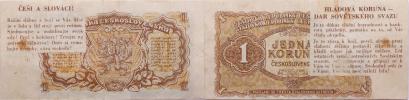 1 Koruna 1953 - "Hladová koruna - dar Sovět.svazu"_2x zahn.skvr.