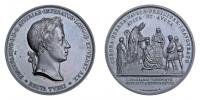Manfredini - AE medaile na korunovaci v Miláně 1838 -