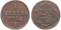 Cu Haléř 1783 H
