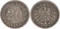 20 Pfennig 1875 D