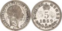 5 kr. 1859 A