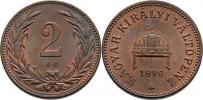 2 Haléř 1896 KB