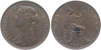 1/2 Penny 1893