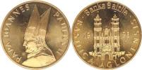 Lotyšsko - Aglona; Papež Jan Pawel II. / Bazilika Aglonensis 1993