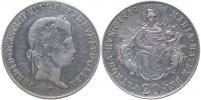 20 Krejcar 1848 B - latinský opis