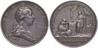 T.van Berckel - medaile na holdování v Belgii v r.1781