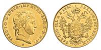 Dukát 1840 B - se znakem