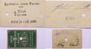 Pacov spořitelna města - 1 K. b.l. (1914)