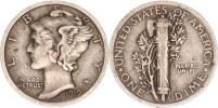 1 Dime 1919