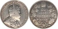 50 Cents 1904          "RR"  (pouze 60 000 ks !!)       KM 12