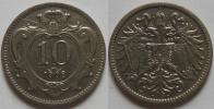 10 haléřů 1908 - bez zn - Nov.65