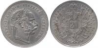 20 Krejcar 1870 b.zn.