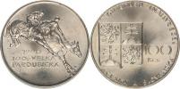100 Kčs 1990 - Velká pardubická  (Federální znak)