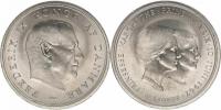 10 Kroner 1967 - Svatba princ. Margarethe      KM 856     Ag 800