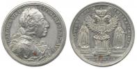 Peter Paul Werner - medaile na volbu za římského císaře 24.1.1742
