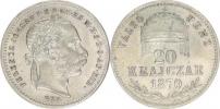 20 kr. 1870 GYF         "R"