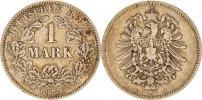 1 Mark 1877 B "RR"
