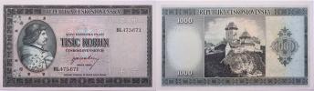 1000 Kčs b.l.(1945)