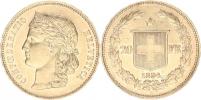 20 Francs 1894 B              KM 31.1     (6