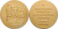 Praha - Budovateli pomníku J.V.Stalina 1.5.1955 -