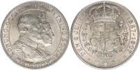 2 Kronor 1907 EB - Zlatá svatba         KM 776     Ag 800   15 g