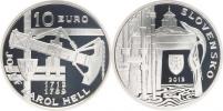 10 Euro 2013 - Jozef Karol Hell           KM 130      kapsle