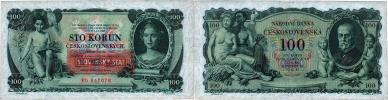 100 Koruna 1931 - přetisk