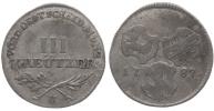 III Krejcar 1787 H