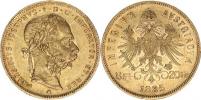 8 Florin = 20 Franken 1885 b.zn.