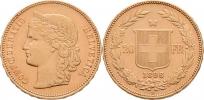 20 Frank 1896 B