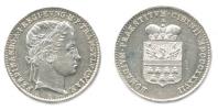 Malý žeton na holdování v Sedmihradech 1837     Ag 18 mm  3