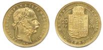 8 Forint = 20 Franken 1880 KB