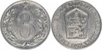 3 hal. 1962 - pozdější ražba      0