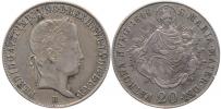 20 Krejcar 1848 B - latinský opis