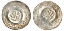 Fenik brakteátového typu (1220-1300)  Hásk. 38   "R"